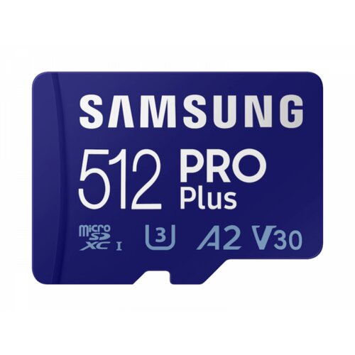 Samsung pro plus microsdxc 512GB U3 + card reader MB-MD512KB usb memorija Slike