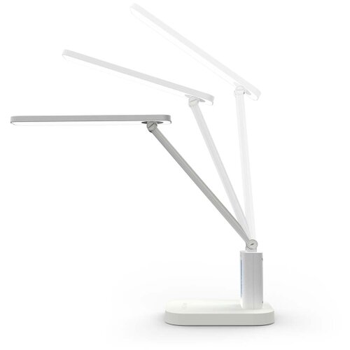 Nedis LTLRC10WT - LED prigu&amp;scaron;iva punjiva lampa sa displejem 7,5W/1200 mAh 3000/4000/5700K bela Slike