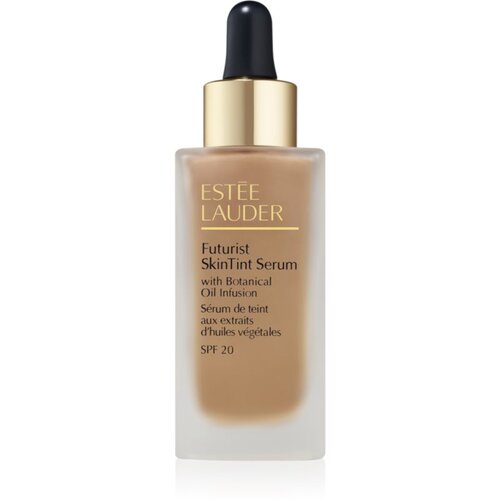 Est&amp;eacute;e Lauder Futurist SkinTint Serum Foundation With Botanical Oil Infusion SPF 20 negovalni tekoči puder SPF 20 odtenek 3C2 Pebble 30 ml Slike