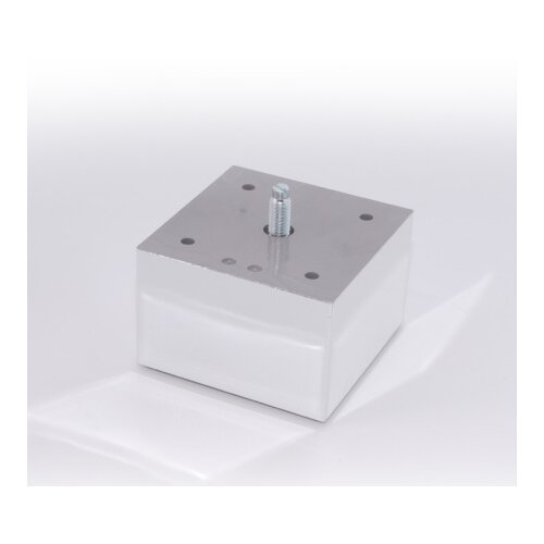 Nogica 706R štelujuća 75x75 H=50 Metallizzato Hrom ( 440-139 ) Slike