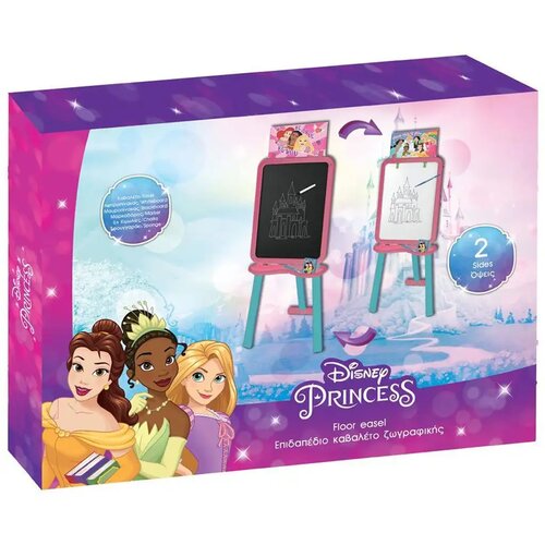 Luna disney princeske 2-v-1 stoječa risalna tabla 56x42x6 cm Cene