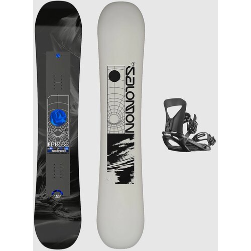Salomon Pulse+Pact M black 2027 Snowboard set pattern Cene