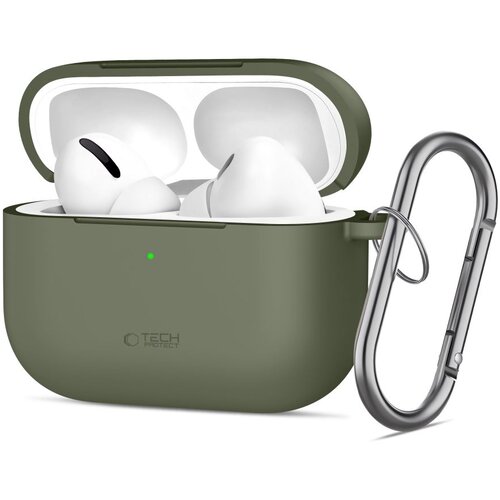 PULUZ SILIKONSKI OVITEK S KAVLJIČKOM TECH-PROTECT ZA ZA&amp;Scaron;ČITNO DRŽALO ZA APPLE AIRPODS PRO 3, (5000264590) Slike
