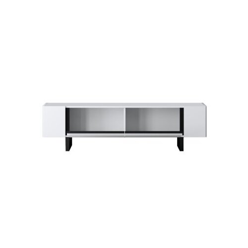 Hanah home TV komoda Yildiz, 180x50x30 cm, bijelo-crna Slike