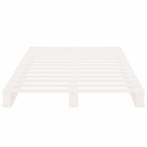  Okvir za krevet od borovine bijela 90x190 cm jednokrevetni Slike
