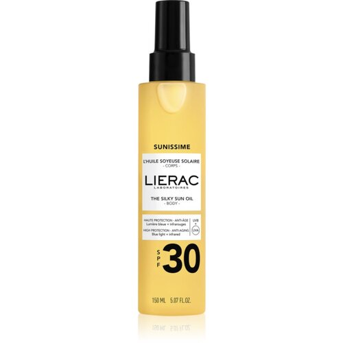 Lierac Sunissime The Silky Sun Oil negovalno olje za sončenje v pršilu SPF 30 150 ml Cene