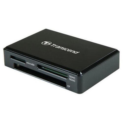 Transcend Vanjski čitač memorijskih kartica USB-C™ USB 3.1 Crna Cijene