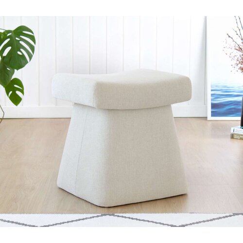 Atelier Del Sofa tabure gurrata, krem Cene