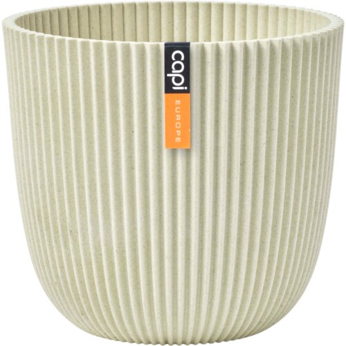  Kroglast cvetlični lonec Indoor "Groove" 25x23 cm - bež Cene