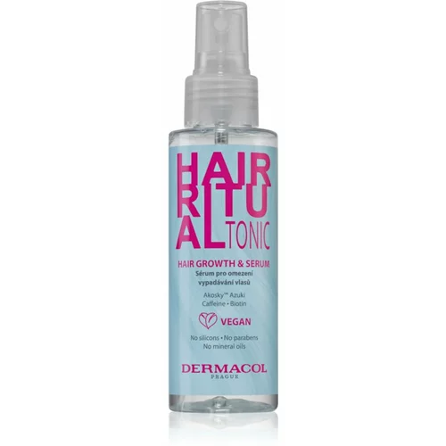 Dermacol hair ritual hair growth & serum serum za nadzor izpadanja las 100 ml za ženske