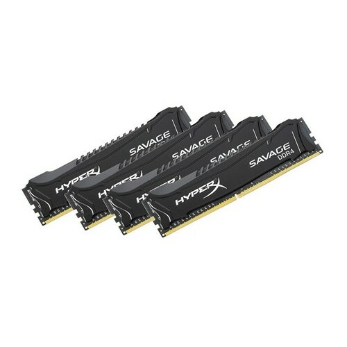 Kingston HyperX DDR4 16GB (4x4GB), 2800Mhz, CL14, XMP HyperX Savage (HX428C14SB2K4/16) ram memorija Slike