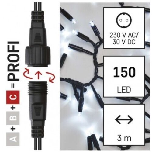 Emos lighting Profi LED povezovalna veriga jež, 3 m, hladna bela D2BC01 Cene