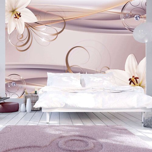  Samoljepljiva foto tapeta - Among the Lilies 392x280 Slike