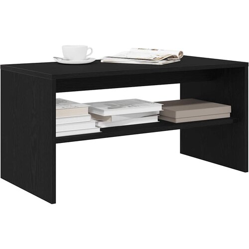 VidaXL TV ormarić crni hrast 80x40x40 cm konstruirano drvo Slike