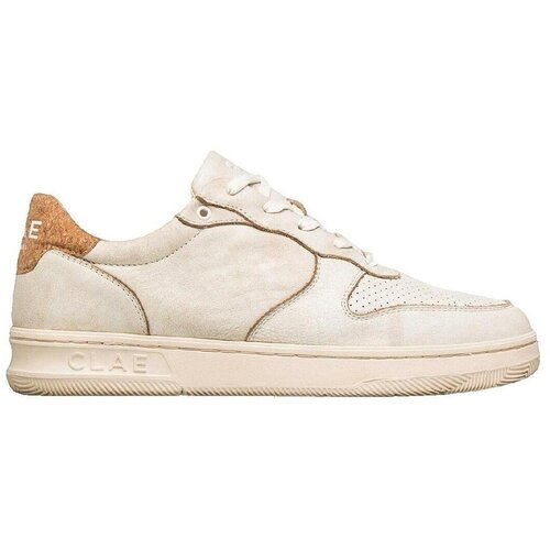 Clae Nizke superge Baskets Malone Distressed en cuir blanc Bela Cene