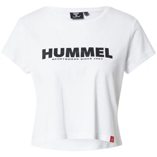 Hummel Funkcionalna majica 'Legacy' črna / bela