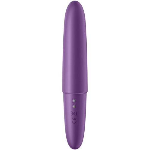 Satisfyer Ultra Power Bullet 6 - punjivi vodootporni vibrator (ljubičasti) Slike