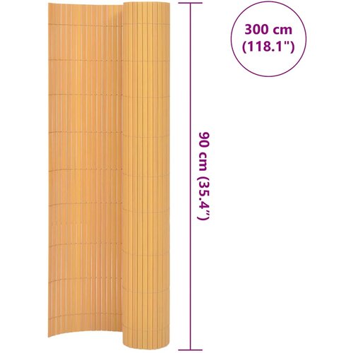  vrtna ograda PVC 90 x 300 cm žuta Slike