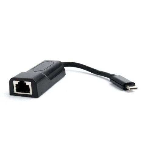 Gembird Pretvornik USB 3.1 Tip-C - Mrežni UTP GIGA 10/100/1000 Mbps A-CM-LAN-01 Slike
