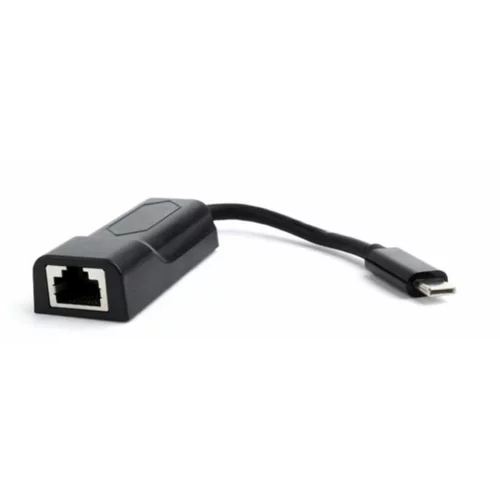 Gembird Pretvornik USB 3.1 Tip-C - Mrežni UTP GIGA 10/100/1000 Mbps A-CM-LAN-01