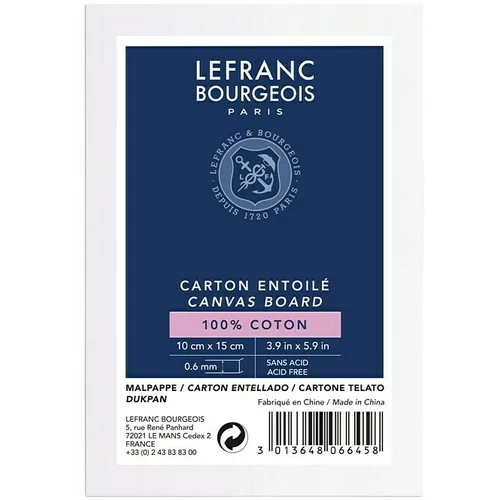 Lefranc & Bourgeois Karton za bojanje (10 x 15 cm, 280 g/m²)