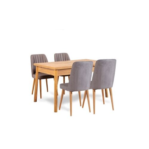 Hanah home trpezarijski sto i stolice santiago atlantic-grey Cene