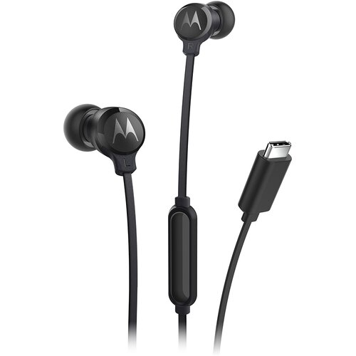 Motorola Sound Earbuds 3C‑S čierne &ndash; pohodln&eacute; In‑Ear sl&uacute;chadl&aacute; s mikrof&oacute;nom a USB‑C, (5000141371) Cene