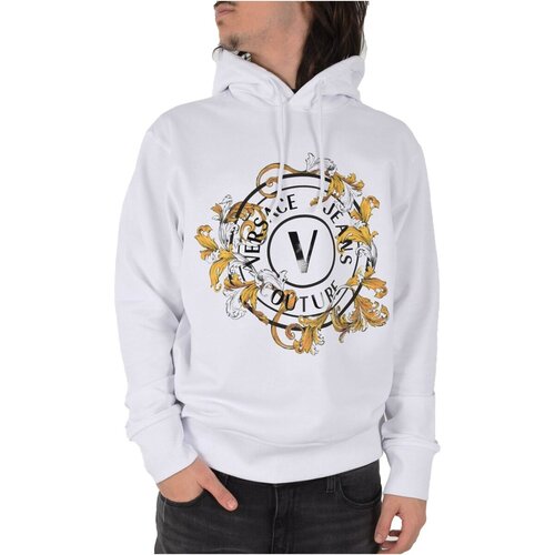 Versace Puloverji 78GAIC01 CF00C Bela Cene