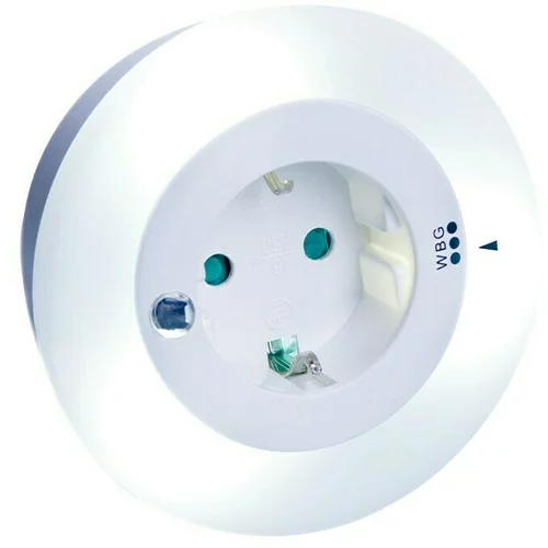 Noćna LED svjetiljka (1 W, Bijele boje, 92 x 89 x 55 mm)