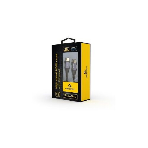  HDMI kabl GEMBIRD, High speed with Ethernet &amp;ldquo;Premium series&amp;rdquo;, 7,5 m, CCBP-HDMI-7.5M Slike