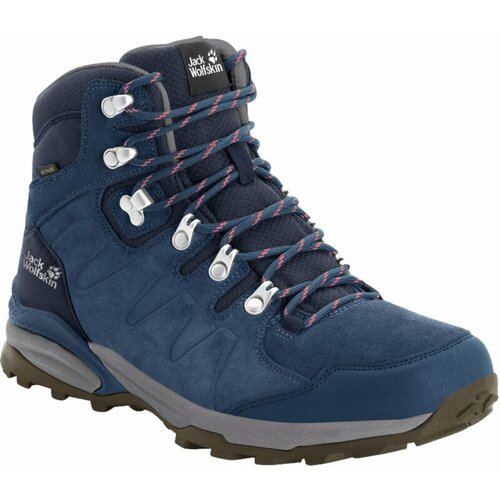 Jack Wolfskin Ženske outdoor cipele Refugio Texapore Mid W Dark Blue/Grey 37 Cene