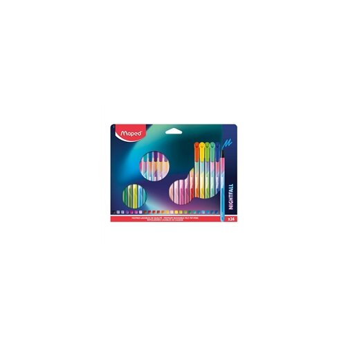 Maped Flomasteri Nightfall, 24 komada Cijene