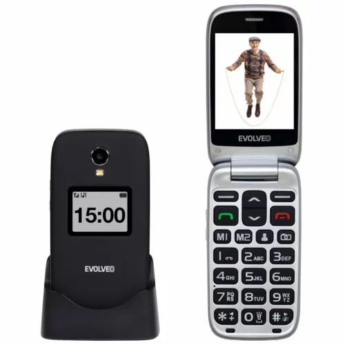 Evolveo easyphone fp EP-770 telefon za starejše na tipke 4G rdeč