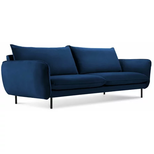 Cosmopolitan Design Plavi baršunasti kauč 200 cm Vienna -
