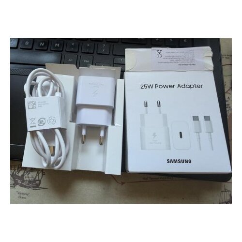 Samsung Kućni punjač EP-T2510 sa kablom 25W BELI (1301269) OUTLET Slike