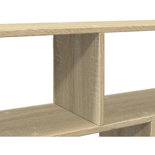  Zidna polica boja hrasta sonome 100 x 25 x 50 cm drvena Slike