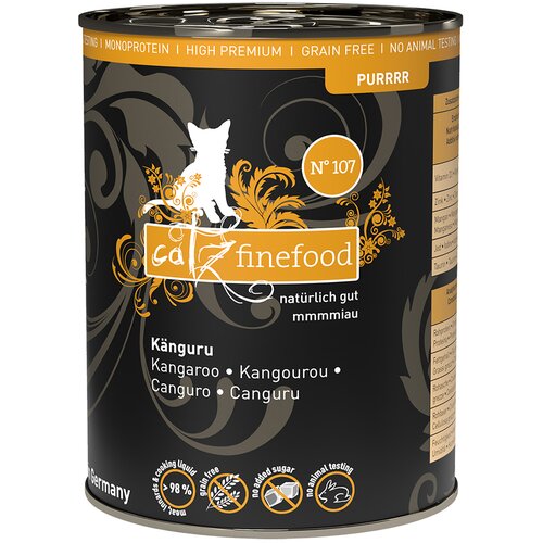 Catz finefood Purrrr konzerve 6 x 400 - No. 107 klokan (6 x 400 g) Slike