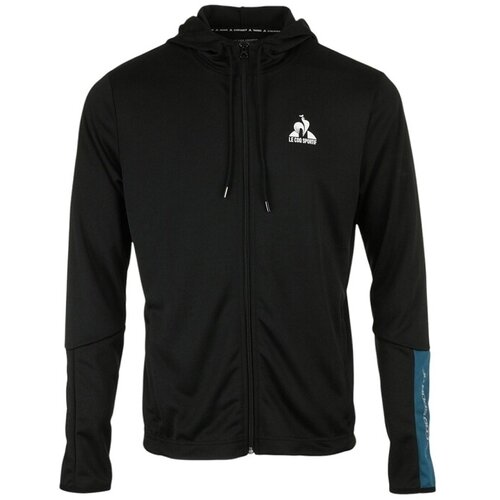 Le Coq Sportif ESS SPORT FZ HOODY N&amp;deg;1 M BLACK Crna Slike