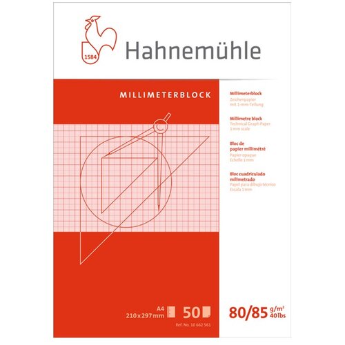  milimetrski blok papirja iz HAHNEMÜHLE | različne dimenzije Cene