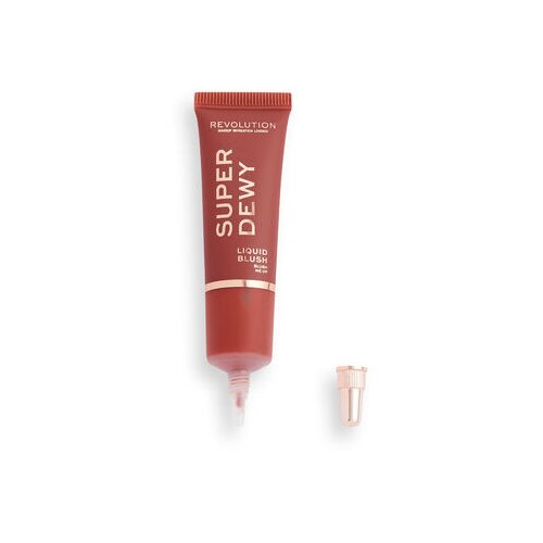 Revolution kremno rdečilo - Superdewy Liquid Blush - Blush Me Up Slike