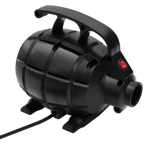 vidaXL Električna zračna tlačilka črna Cene