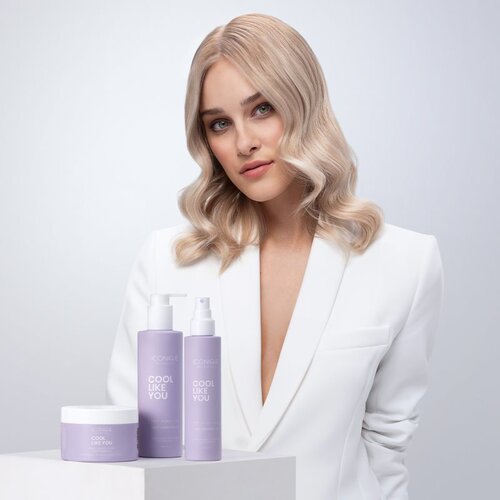 ICONIQUE Professional COOL LIKE YOU Perfect Blonde &amp;amp; Silver Violet set za nevtralizacijo rumenih odtenkov Slike