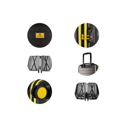 Zoozie Bags set kofera 3/1 crskobait 6452 Slike