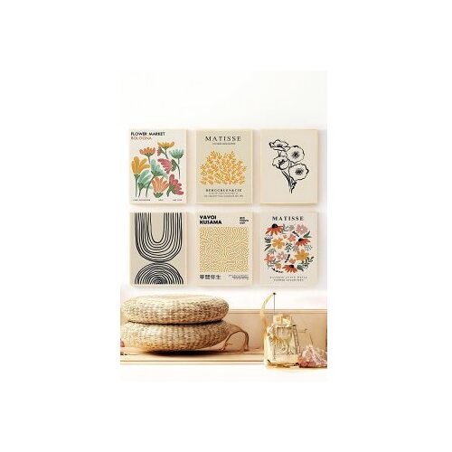 Wallity dekorativna slika Artsycllct9, 33x48cm, 6 delova Cene