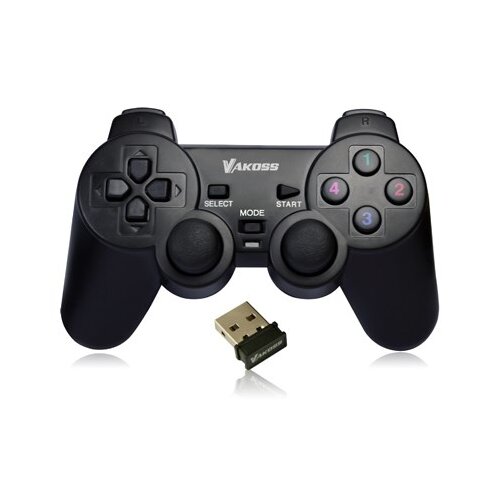 Vakoss GP-3925BK Gaming Controller Black RF Gamepad Analogue /Digital PC, Playstation 3 Cijene