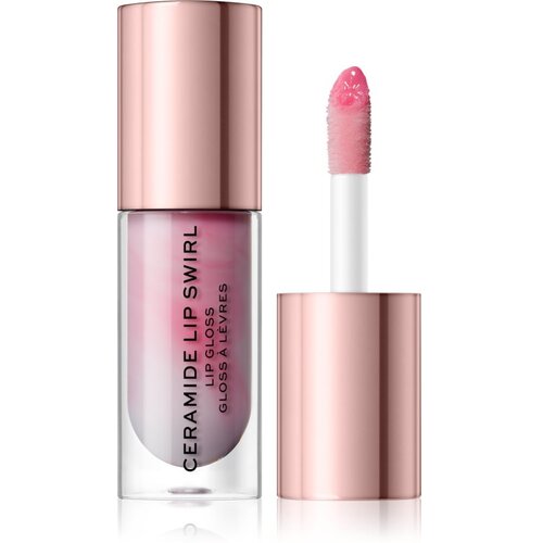 Makeup Revolution Ceramide Swirl hidratantno sjajilo za usne nijansa Pure Gloss Clear 4,5 ml Slike