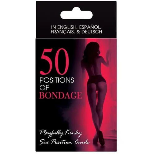 Kheper Games Igralne karte 50 positions of bondage