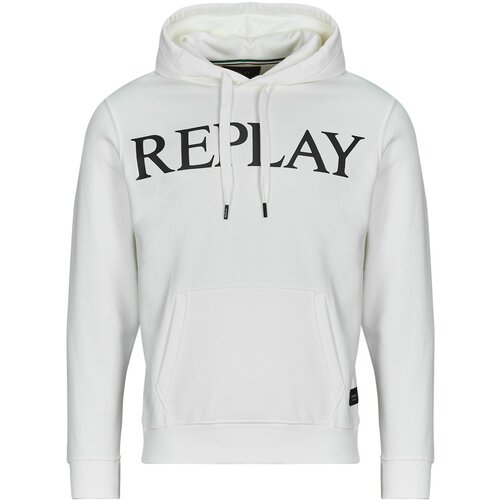 Replay Puloverji SWEATSHIRT Bela Cene