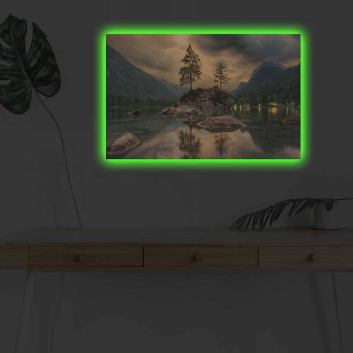Wallity Slika sa LED osvetljenjem 4570DHDACT-136, 45x70 cm Cene