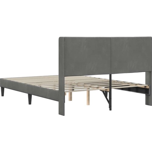  Krevetna konstrukcija Tamnosiva 140 x 200 cm Bar&amp;scaron;un Slike